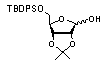 5-O-tert-butyldiphenylsilyl-2,3-O-isopropylidene-D-ribofuranose