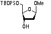Methyl 5-O-(tert-butyldiphenylsilyl)-2-deoxy-β-D-ribofuranoside